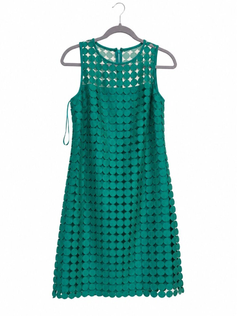 Ralph Lauren Green Textured Shift Dress